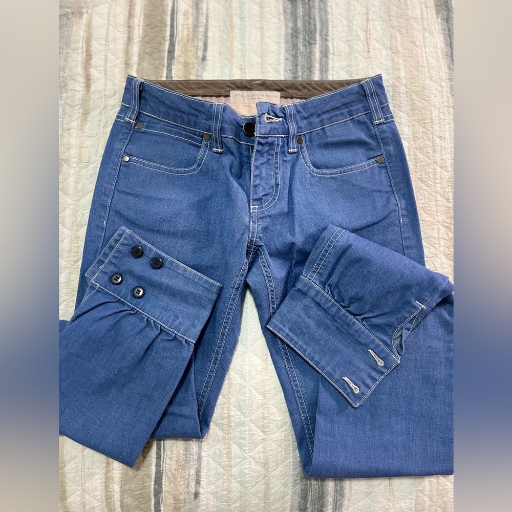 Stella McCartney cropped jeans. Size 26 excellent conditions!